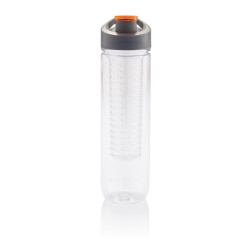 XD Design Waterfles met Fruit Infuser 800ml (oranje)