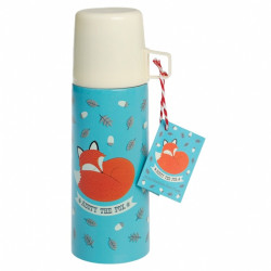 Thermosfles Rusty the Fox + Beker - 350 ml