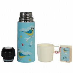 Thermosfles Pimpelmees + Beker - 350 ml