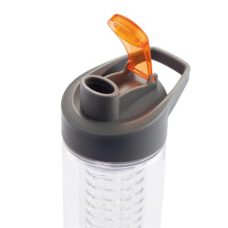 XD Design Waterfles met Fruit Infuser 800ml (oranje)