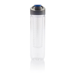 XD Design Waterfles met Fruit Infuser 800ml (blauw)