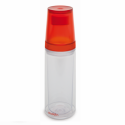 Waterfles Aladdin 0,75L (rood) incl. twee bekers