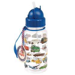 Kinder Waterfles Vintage Transport - 500 ml